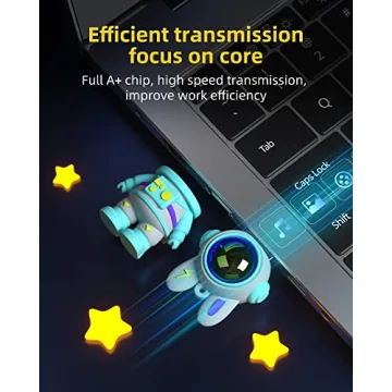 Cute Space Rabbit USB Flash Drive for Everyone 128GB