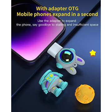 Cute Space Rabbit USB Flash Drive for Everyone 128GB