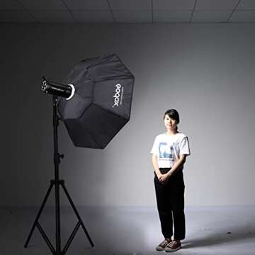 Godox SB-BW 37 inch Octagon Softbox Reflector for Photography Studio Strobe Flash Speedlite Speedlig...