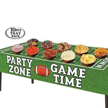Anapoliz Football Serving Trays Perfect for Game Day