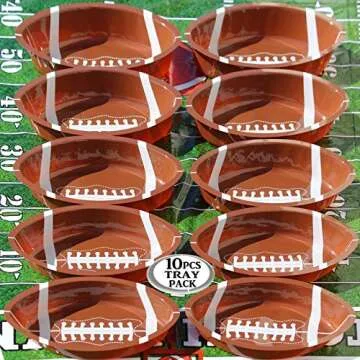 Anapoliz Football Serving Trays Perfect for Game Day