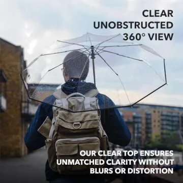 Repel Umbrella Windproof Travel Umbrellas for Rain - Easy Auto Open Close, Durable & Compact Umbrella, Strong Fiberglass Frame, Waterproof Canopy - Backpack, Purse, Portable Umbrella for Travel