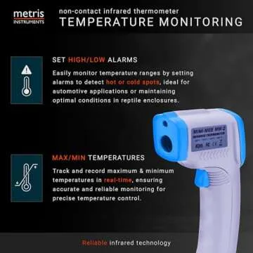Metris Infrared Thermometer for Aquariums & Reptiles