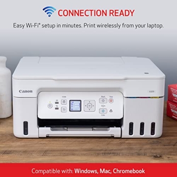 Canon MegaTank G3270 Wireless All-in-One Printer, Affordable Quality