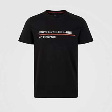 Porsche Motorsport Men's Black T-Shirt (S)