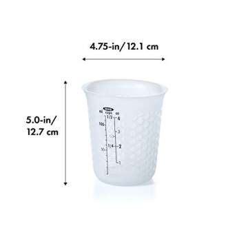 OXO Silicone Measuring Cup for Precise Pouring and Safety