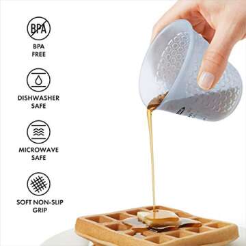 OXO Silicone Measuring Cup for Precise Pouring and Safety