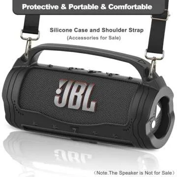 Silicone Protective Case for JBL Flip 7 with Handle