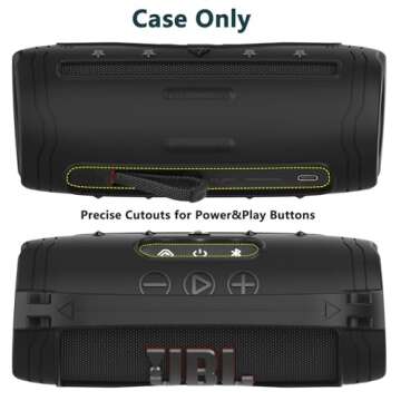Silicone Protective Case for JBL Flip 7 with Handle