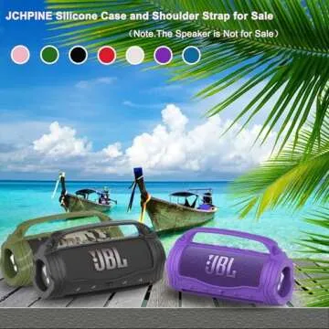 Silicone Protective Case for JBL Flip 7 with Handle