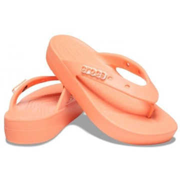 Stylish Crocs Women's Classic Platform Flip Flops - Papaya