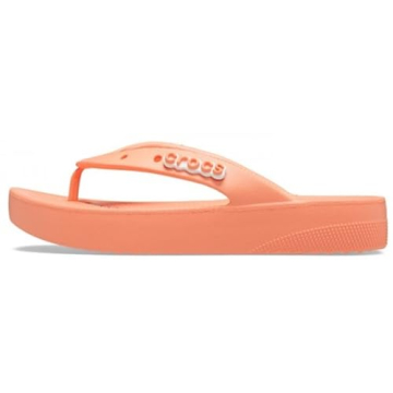 Stylish Crocs Women's Classic Platform Flip Flops - Papaya