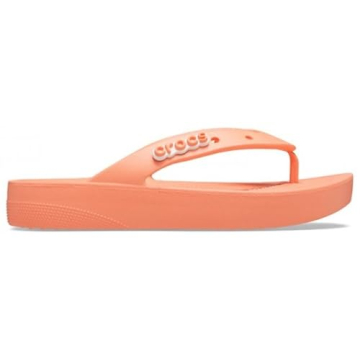 Stylish Crocs Women's Classic Platform Flip Flops - Papaya