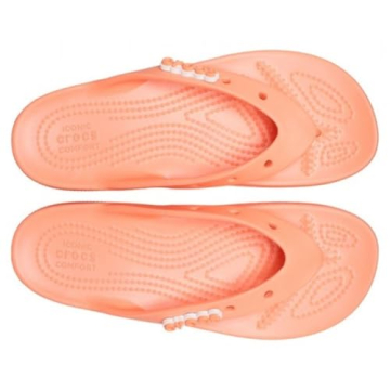 Stylish Crocs Women's Classic Platform Flip Flops - Papaya