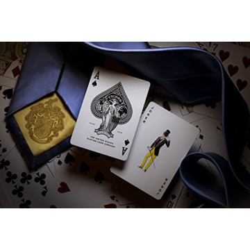Elegant Tycoon Playing Cards (Blue) for Gamers and Magicians