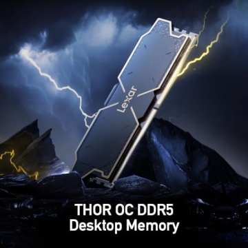 Lexar 32GB THOR OC DDR5 RAM 6000MT/s AMD Intel Support