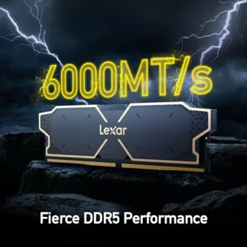 Lexar 32GB THOR OC DDR5 RAM 6000MT/s AMD Intel Support