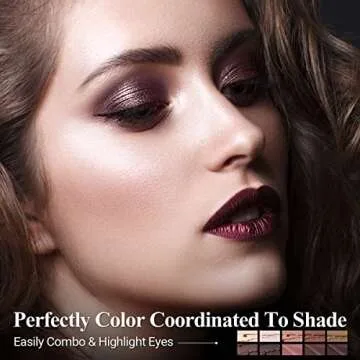 LUXAZA 10PCS Eyeshadow Stick,Shimmer And Matte Neutral Brown Eye Shadow Sticks Pencil Crayon, Eye Brightener Stick With Crease-proof Formula,Waterproof & Long Lasting