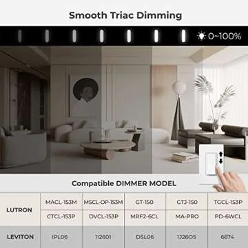 Matane 12 Inch LED Flush Mount Ceiling Light Fixture with Night Light, 24W 2400LM 3000K/4000K/5000K Selectable, Dimmable LED Ceiling Lights for Bedroom, Dining Room, Kitchen, Round White