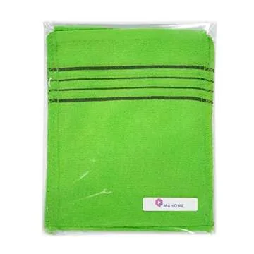 MHOME Exfoliating Bath Washcloth Set for Radiant Skin