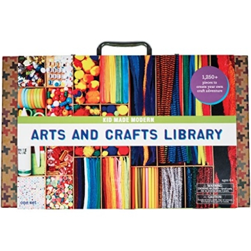 Kid Made Modern Arts And Crafts Library Set - Enhancing Creative Play