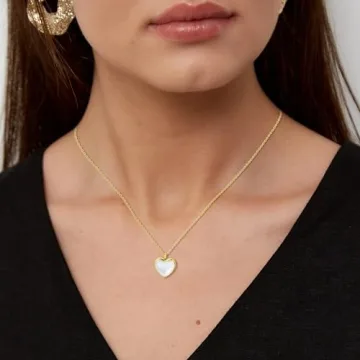 Moonstone Heart Necklace - Perfect Gifts for Her