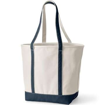 Stylish Lands' End Canvas Tote for Every Occasion