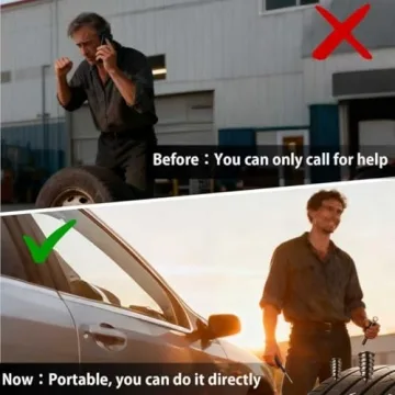 ZEHXI 50 Pack Tire Repair Kit for Quick Fixes