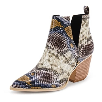 Chic and Sustainable Huiyuzhi Women's Ankle Boots - Slip-on Comfort