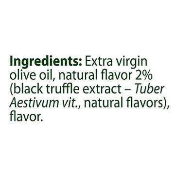 Mantova Extra Virgin Olive Oil Spray Truffle Flavored 8 oz. Spray Bottle - Manage Oil Amount - Great For Salads & Cooking