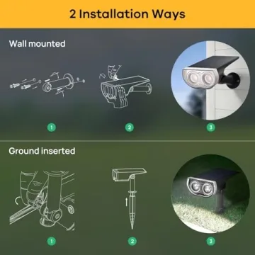 Linkind StarRayS Solar Lights 350LM Outdoor Spot Lights