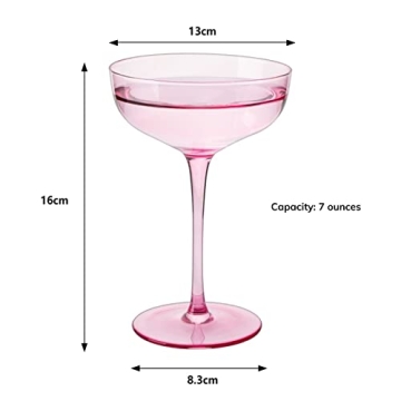 Lavender Purple Glasses Set of 4 | Elegant Barware for Gifts