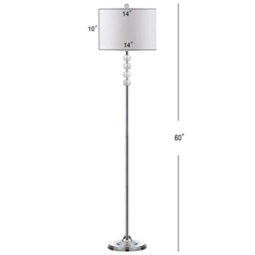 Elegant SAFAVIEH Vendome 60 Inch Floor Lamp with LED Bulb