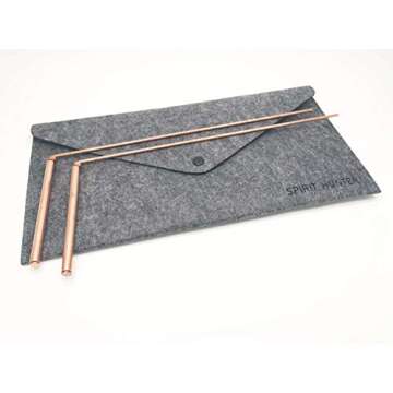 Spirit Hunter 99.9% Copper Dowsing Rod- 2PCS Divining Rods with Bag - Detect Gold, Water, Ghost Hunting etc.