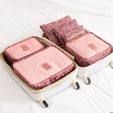 Laebevon 6 Set Packing Cubes for Organized Travel