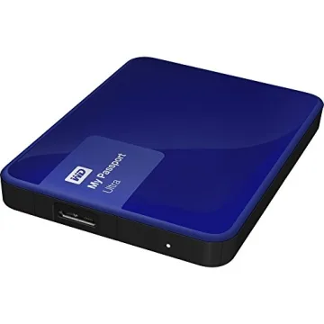 WD 2TB Blue My Passport Ultra Portable External Hard Drive - USB 3.0 - WDBBKD0020BBL-NESN