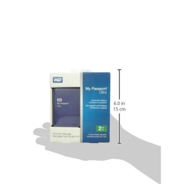 WD 2TB Blue My Passport Ultra Portable Hard Drive
