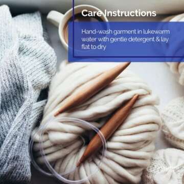 Premium Super Bulky Merino Yarn - 100% Wool for Crafting