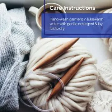 Premium Super Bulky Merino Yarn - 100% Wool for Crafting