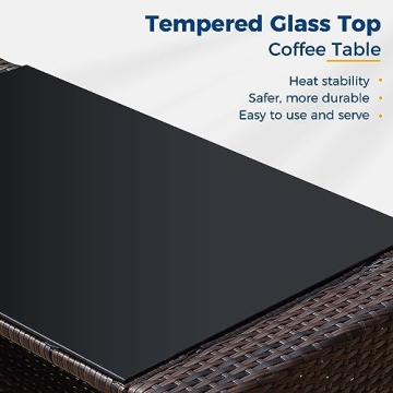 Wisteria Lane Outdoor Patio Furniture Set with Cushions