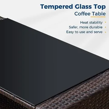 Wisteria Lane Outdoor Patio Furniture Set with Cushions