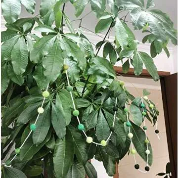 Felt Ball Garland Misscrafts 9.8 Feet Wool Pom Pom Colorful Decor