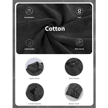 Stylish Omoone Women's Oversized Denim Jacket for Casual Wear