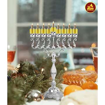 Ner Mitzvah Pre - Filled Menorah Oil Cup Candles, Hanukkah Ohr Lights, 100% Olive Oil with Cotton Wick in Glass Cup - Medium (Pack of 36) - Burns Approx, 2 1/2 Hrs