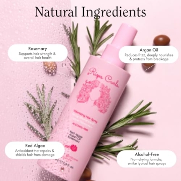 Rizos Curls Alcohol-Free Curl Spray for Defined Locks