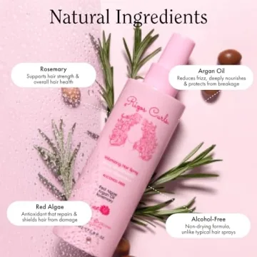 Rizos Curls Alcohol-Free Curl Spray for Defined Locks