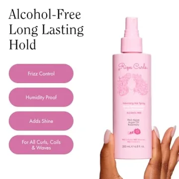 Rizos Curls Alcohol-Free Curl Spray for Defined Locks