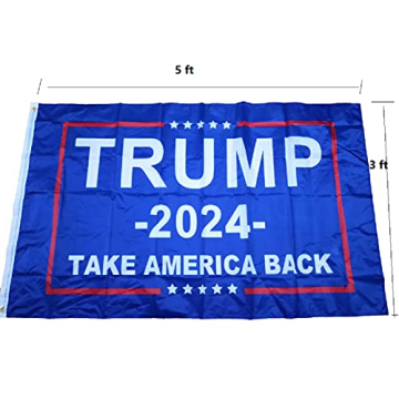 2 Pack Take America Back Flags 3x5 ft Donald Trump 2024