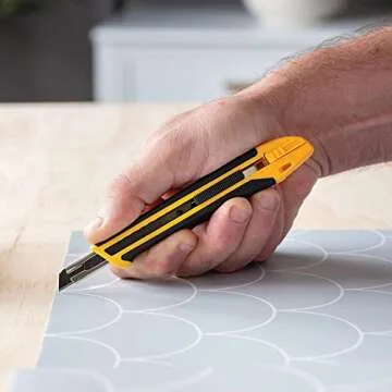 OLFA 9mm Precision Utility Knife (XA-1) - Multi-Purpose Retractable Precision Knife w/Fiberglass Reinforced Handle & Snap-Off Blade