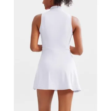 Sexyasasii Tennis Dresses for Women with Built-in Shorts